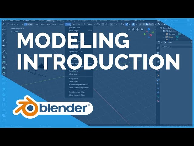 Modeling Introduction - Blender 2.80 Fundamentals