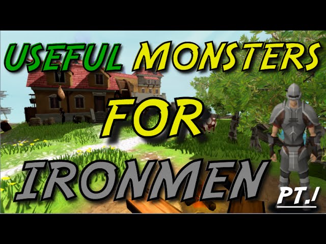 [RS] - Useful Monsters For Ironmen - Part 1