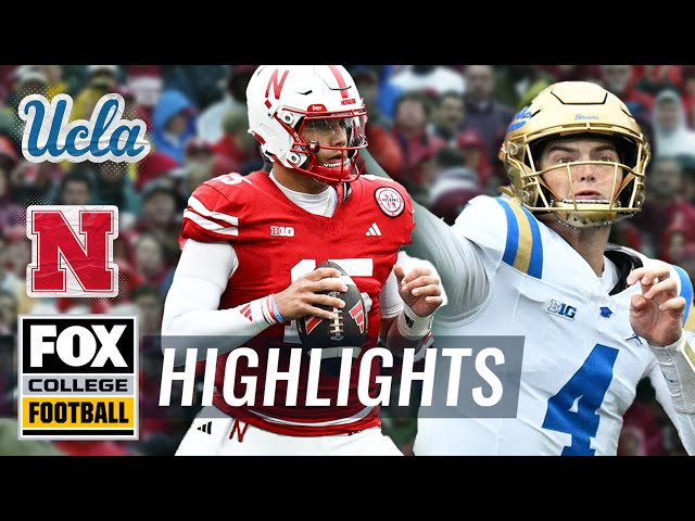 UCLA Bruins vs. Nebraska Cornhuskers Highlights | FOX College Football