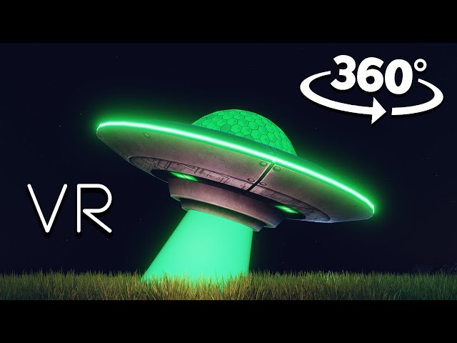 👽ALIEN ABDUCTION 360° - VR Video || UFO