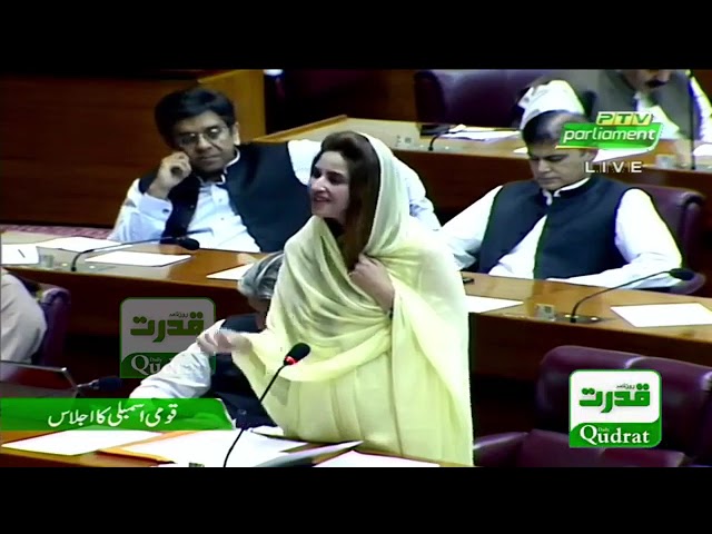 PTI Zartaj Gul Historic Speech in National Assembly | Criticism of PMLN Government