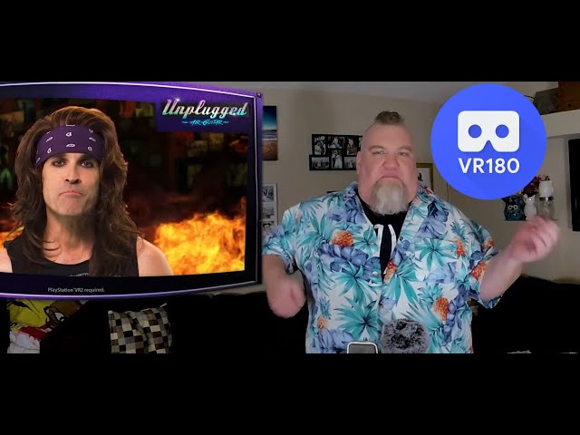 Virtual Reality in VR! Xbox Cloud Gaming and Unplugged: Air Guitar!