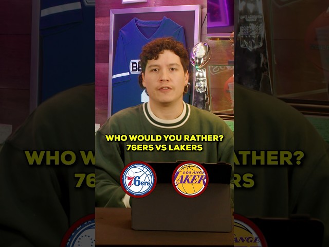 76ers vs Lakers! Who would you rather? #Shorts