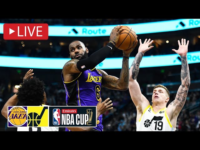 NBA LIVE! LA Lakers vs Utah Jazz | EMIRATES NBA CUP 2024 | November 19, 2024 | Jazz vs Lakers LIVE