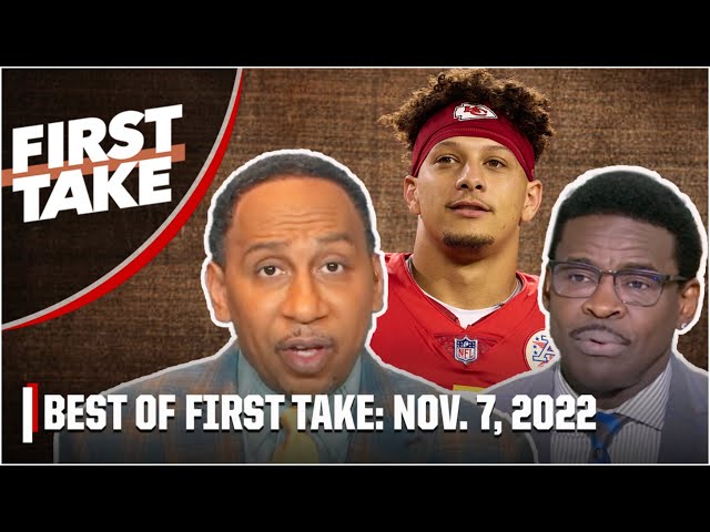 Best of First Take: Kyrie’s distraction, Mahomes the hero & MORE! 🍿 | First Take 11/7/22