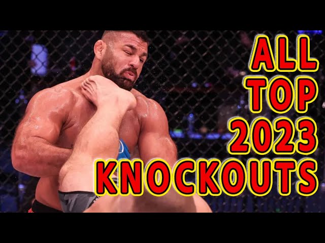 All Top Knockouts 2023 in MMA