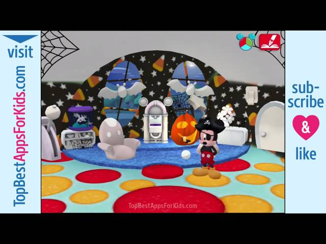 Halloween Mickey Mouse Clubhouse Game App for Kids Android iPad iPhone Windows