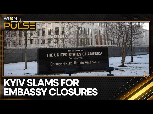 Russia-Ukraine War: West Shuts Down Embassies in Kyiv Amid Fears of 'Massive Air Attack' | WION