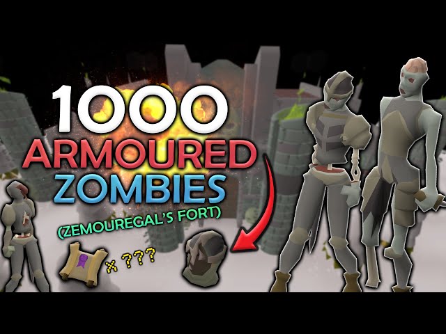 Loot From 1,000 Armoured Zombies (Zemouregal's Fort)