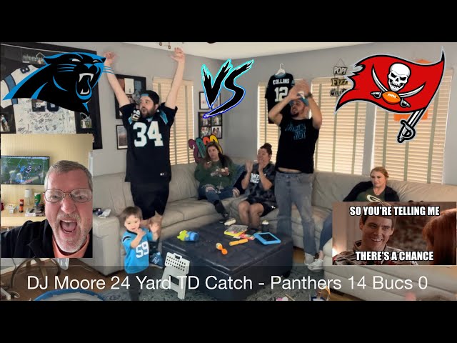 Carolina Panthers vs Tampa Bay Buccaneers - Week 17 - Watch Party Reaction!