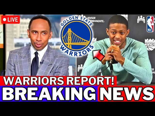 MLB URGENT! WARRIORS SIGNING DE'AARON FOX! A BIG MOVE IN THE NBA? GOLDEN STATE WARRIORS NEWS