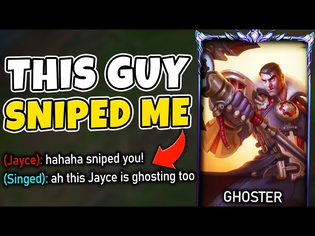 THIS JAYCE STREAM SNIPED THEN GHOSTED ME AND THIS IS WHAT HAPPENED (RANK 1 SINGED)