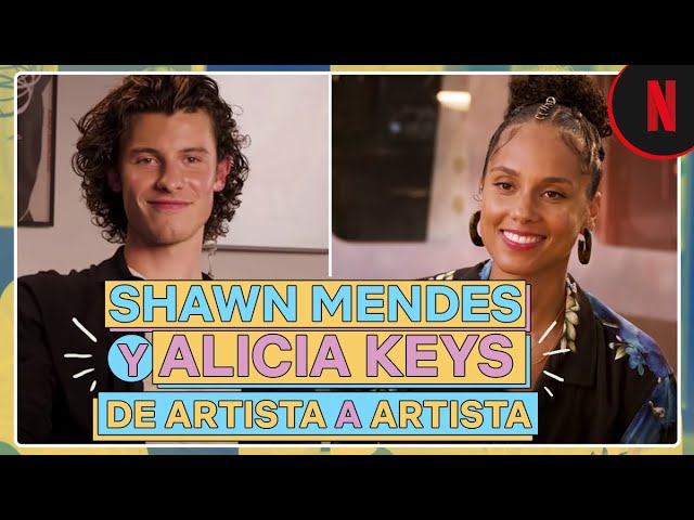 Alicia Keys y Shawn Mendes, una plática de artista a artista