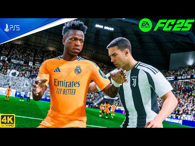 FC 25 - Real Madrid Vs Juventus- Ft.Vini jr | UEFA UCL 24/25 FINAL | PS5™ [4K60]