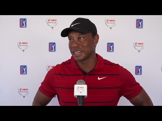 Tiger Woods Sunday Flash Interview 2023 Hero World Challenge