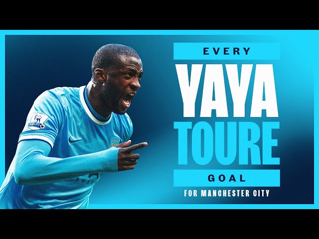 EVERY YAYA TOURE GOAL for Man City | All 82 from one of the GREATS!