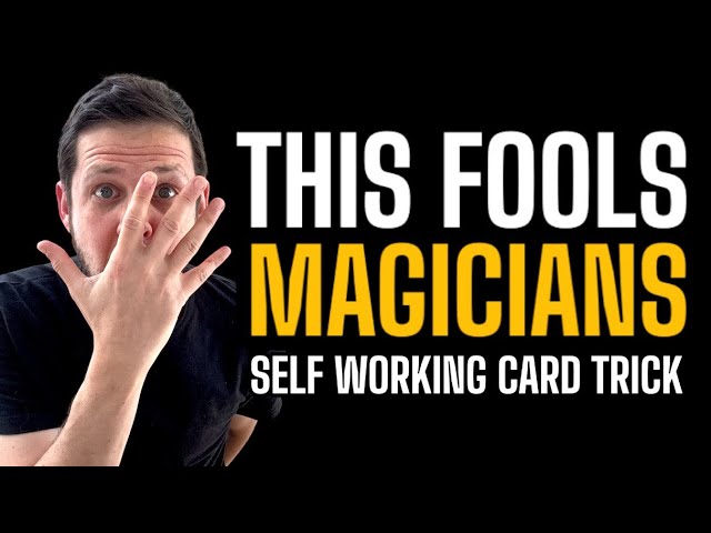 Ep 7 - THIS FOOLS MAGICIANS - Easy to do Self Working Card Trick - TUTORIAL (Episode 7)