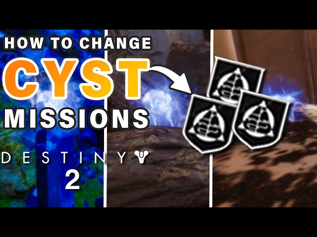 How to Change Cyst Mission and All Their Locations ► Destiny 2