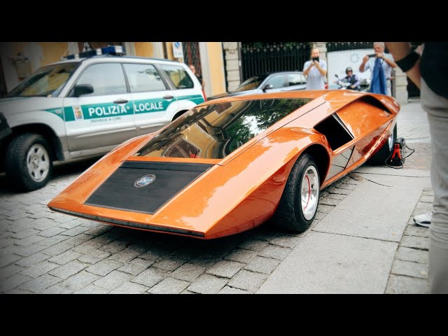 Lancia Stratos Zero on the way