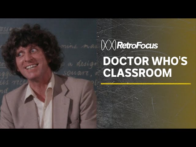 Doctor Who’s Tom Baker drops into school (1979) | RetroFocus