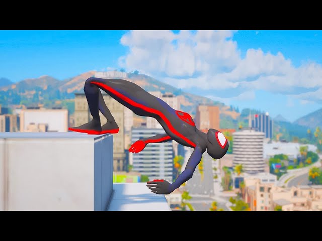 GTA 5 Highest Buildings JUMP Challenge #12 - GTA 5 Gameplay Funny Moments & Fails