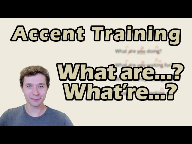 American English Pronunciation | Do we say "what're"? 🤨