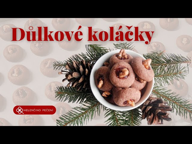 🎄✨ Pečení důlkových koláčků: Odhalte kouzlo staročeského cukroví s marmeládou! ❄️🌟