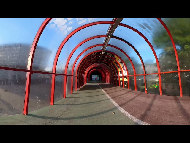 360° Glasgow SEC pedestrian bridge