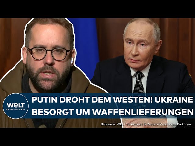 UKRAINE-KRIEG: Putin droht dem Westen mit Mittelstreckenwaffen! So reagiert Kiew