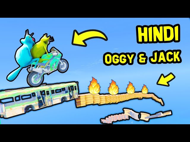 OGGY & JACK | Extreme Bike Challenge in GTA 5 | Hitesh KS