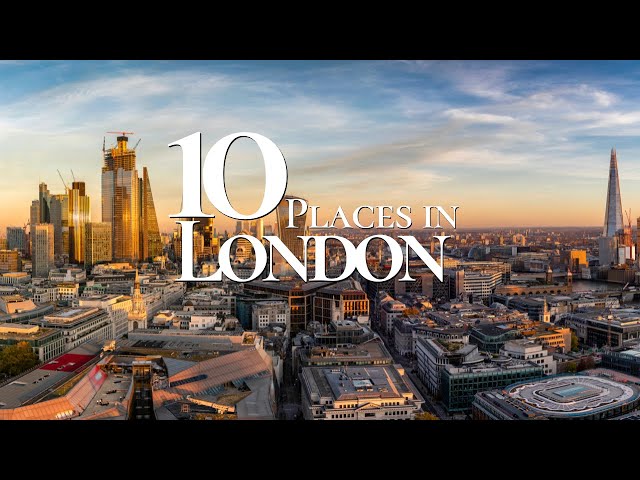 10 Beautiful Places to Visit in London England 4K 🏴󠁧󠁢󠁥󠁮󠁧󠁿 | Best Things to Do in London