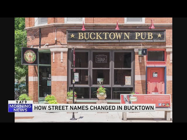 How street names changed in Bucktown