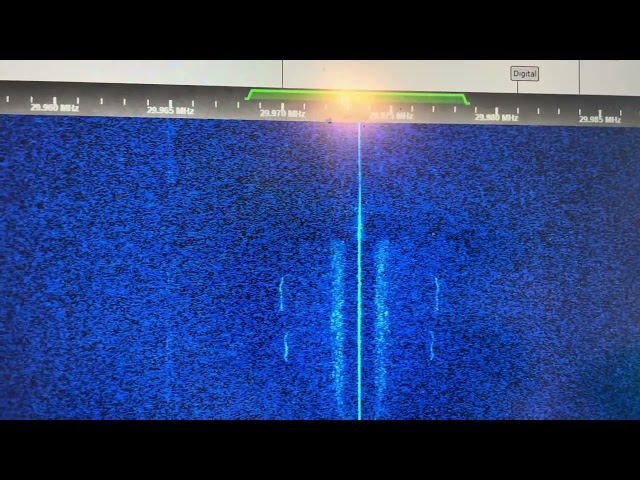 29.9735 MHz AM Music Unknown Source 29973.5 kHz [G8JNJ SDR] 2 October 2024 - Part 2