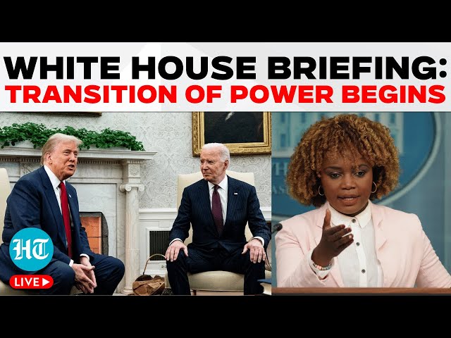 LIVE | Karine Jean-Pierre on Classified Intel & Transition Plans | White House Briefing | Trump Era