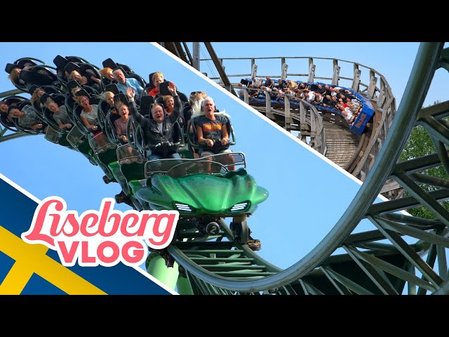 Visiting one of Europe's BEST Theme Parks, Liseberg in Sweden!