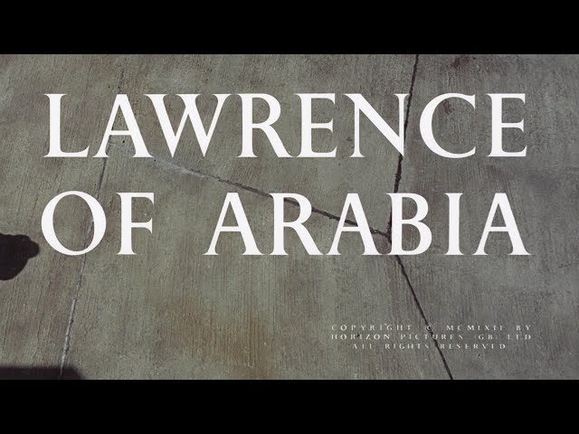 Lawrence of Arabia (1962) | 4K HDR Ultra HD Blu-ray | Surround Sound [CC Available]