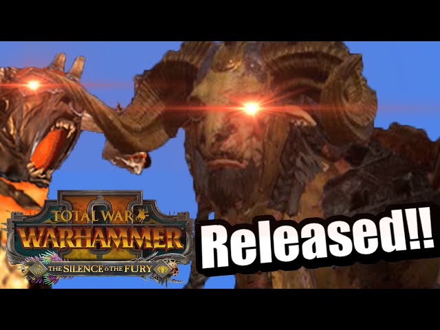 The Silence & The Fury DLC Released, and it's now Live!! (Beastmen Update&DLC)