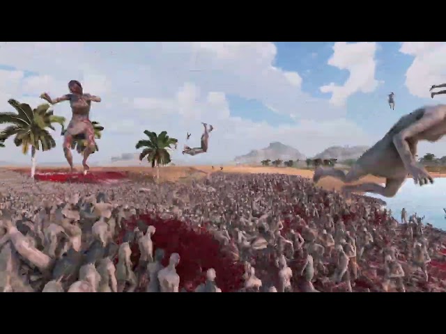 100000 Zombies vs 1 chack Norris! Ultimate Epic battle Simulator 2