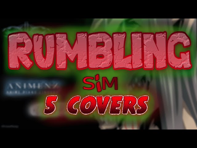 RUMBLING 5 Cover Mashup - SiM & 4 Other Artists