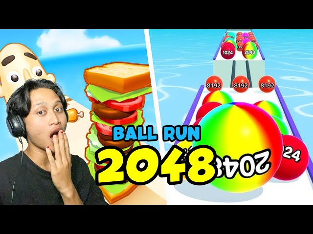 GAME BALL RUN 2048 SANGAT SERUUU!!!