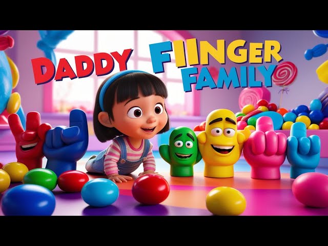 Daddy Finger, Daddy Finger, Where Are You? - Fun Finger Family Song