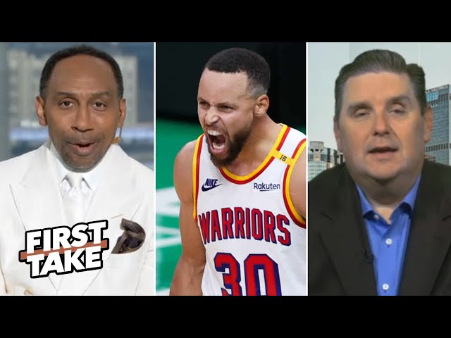 FIRST TAKE | "Warriors look SCARY again" - Stephen A. on Steve Kerr, Steph Curry beat Tatum, Celtics