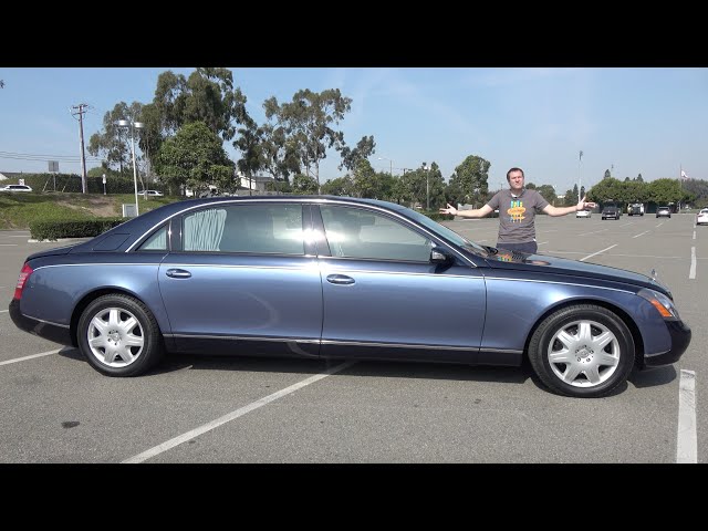 The $500,000 Maybach 62 Was the Ultimate 2000s Luxury Sedan