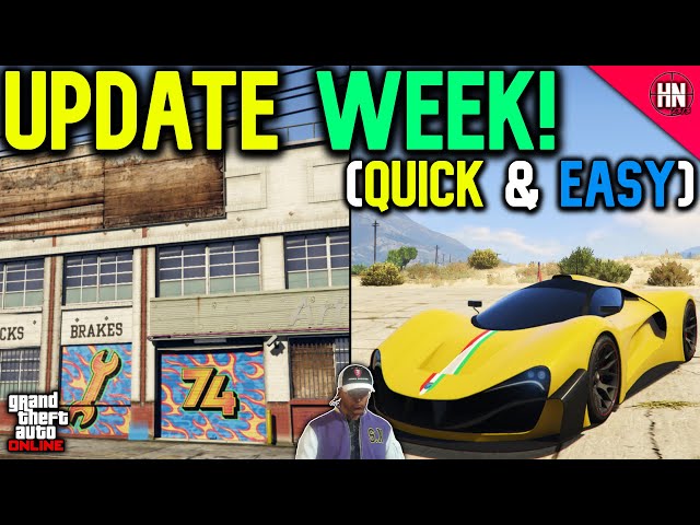 GTA 5 UPDATE WEEK! AUTOSHOP CONTRACTS 2x$