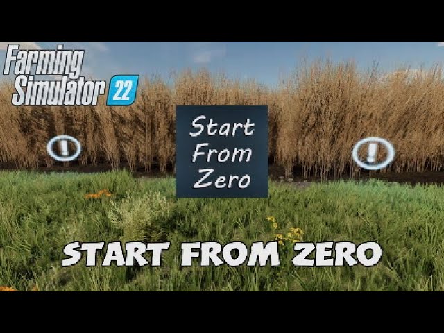 FS22  New Mod (console): Start From Zero | Mods in the spots # 214