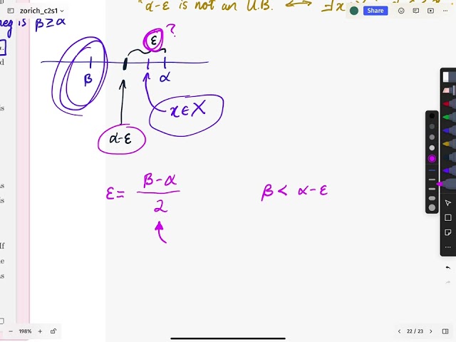 Real Analysis - 0016 - C2S1 Sup Characterization