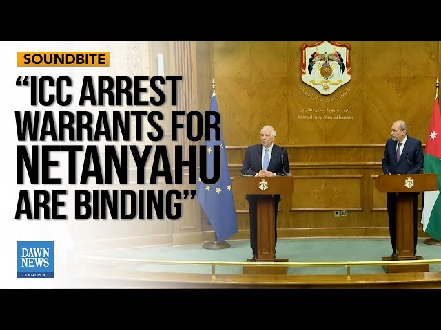 EU Says ICC Arrest Warrants For Netanyahu, Gallant And Deif Are ‘Binding’ | Dawn News English