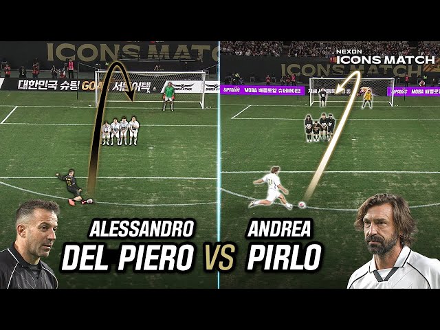 Italian FK Legends Go Head to Head! Icons Match Shooting Challenge