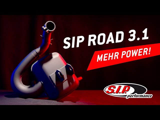 SIP ROAD 3.1 - The ultimate racing exhaust for the Vespa: More power, more performance! 🔥