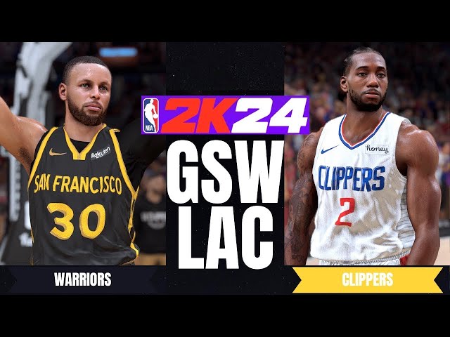 GOLDEN STATE WARRIORS V/S LOS ANGELES CLIPPERS| NBA 2K24 ARCADE EDITION|  MRBOTGamingg